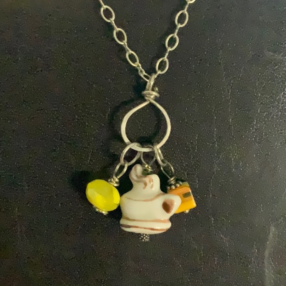 Handmade charm necklace